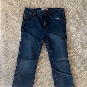 Madewell high rise jeans!